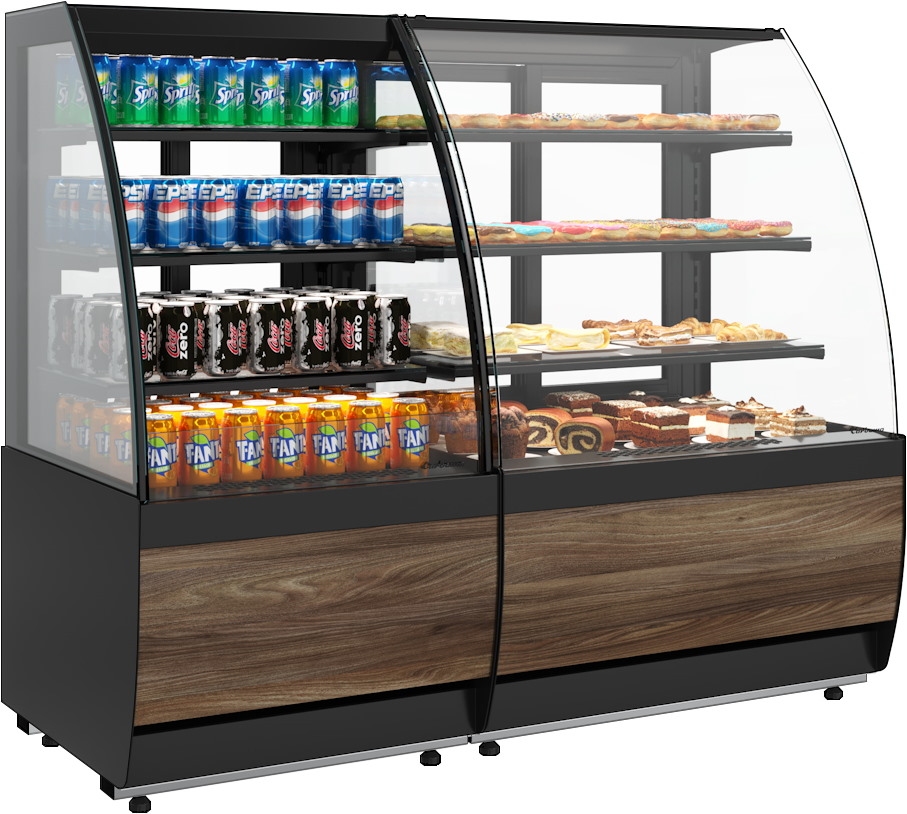 Кондитерская витрина CARBOMA FLANDRIA 2 STANDARD K70 VM 0,9‑2 2.0 