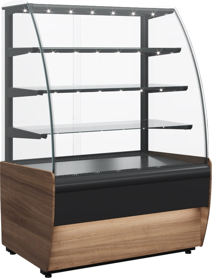 Нейтральная витрина CARBOMA FLANDRIA LIGHT K70 N 0,9‑1 