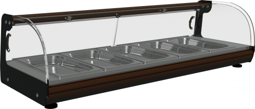 Тепловая витрина CARBOMA ВT‑1,0 BAR (A37 SH 1,0‑1) 