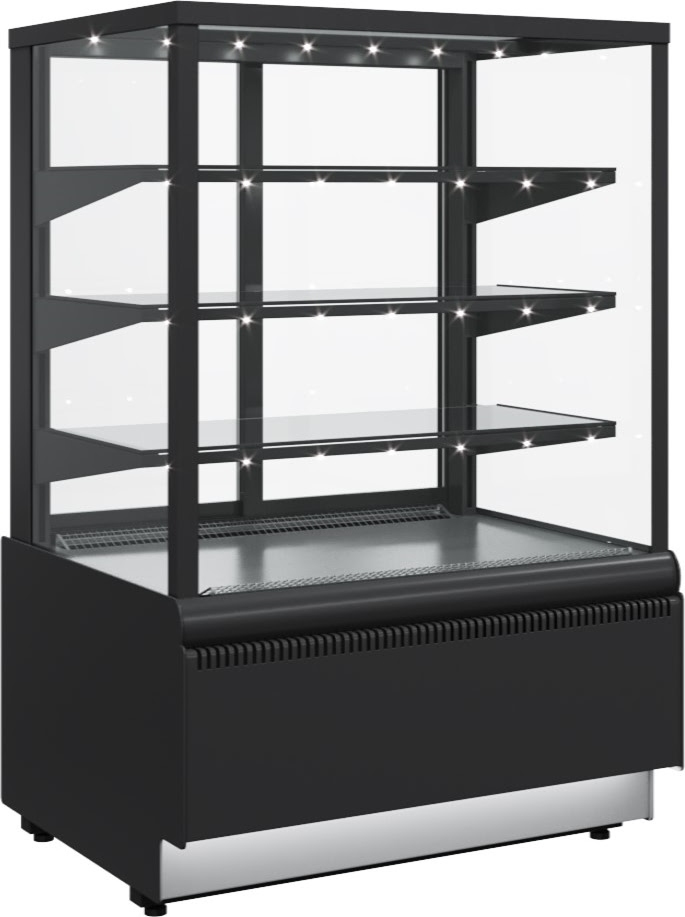 Тепловая витрина CARBOMA CUBE LIGHT KC70 SH 0,9‑1