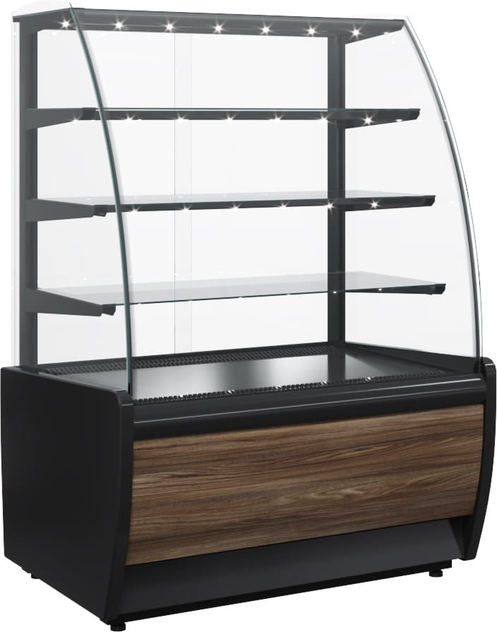 Нейтральная витрина CARBOMA FLANDRIA LIGHT K70 N 0,9‑1 