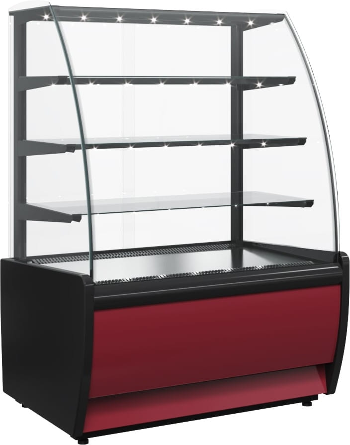Нейтральная витрина CARBOMA FLANDRIA LIGHT K70 N 0,9‑1 