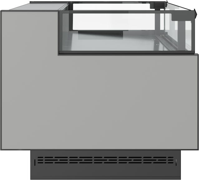 Холодильная витрина CARBOMA BAVARIA 4 GC110 VM 0,94‑2 2.0 динамика открытая без боковин 