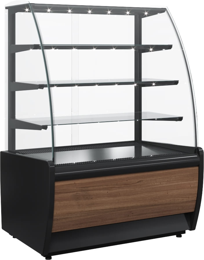 Нейтральная витрина CARBOMA FLANDRIA LIGHT K70 N 0,9‑1 