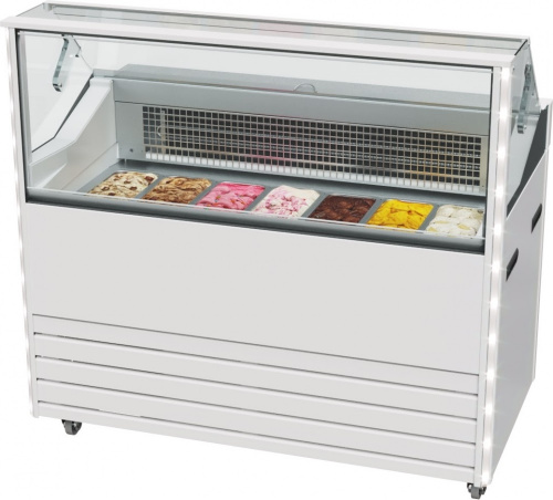 Морозильная витрина CARBOMA BLISS IC72 SL 1,3‑1 9003 для мороженого 