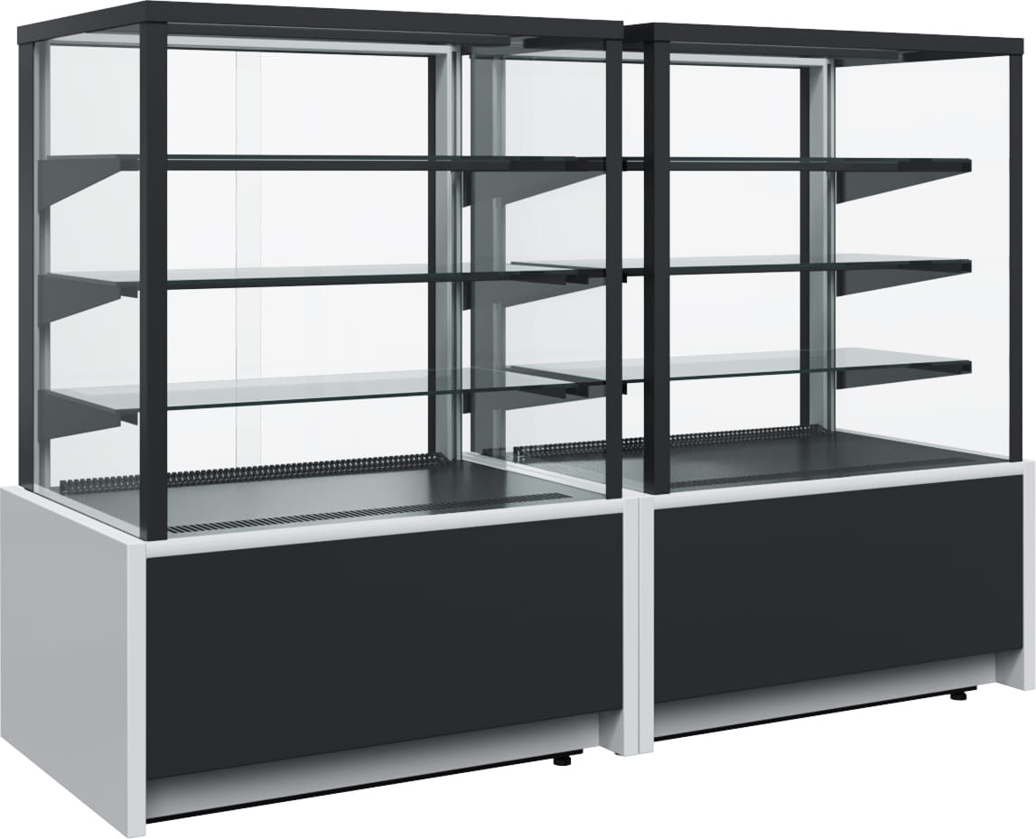 Тепловая витрина CARBOMA CUBE LIGHT KC70 SH 0,9‑1