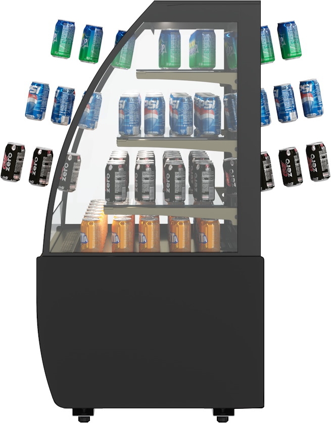 Кондитерская витрина CARBOMA FLANDRIA 2 STANDARD K70 VM 0,9‑2 2.0 