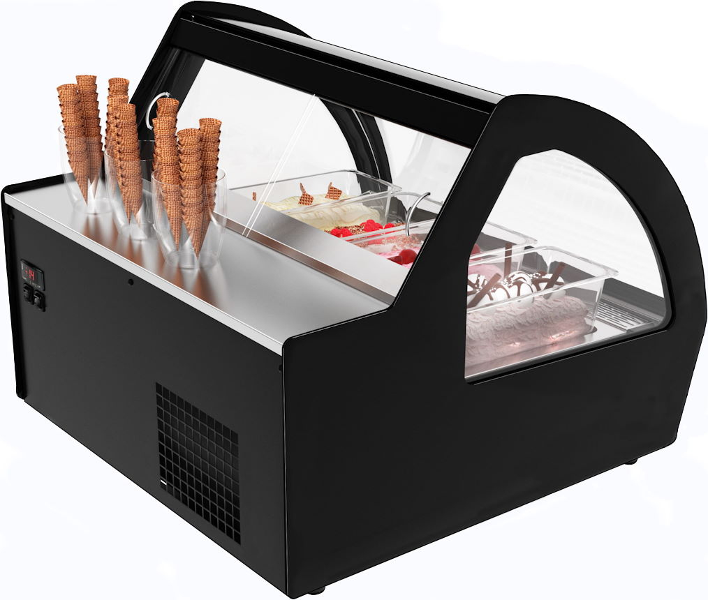 Морозильная витрина CARBOMA JOY 2 I83 VL 0,8‑1 для мороженого 