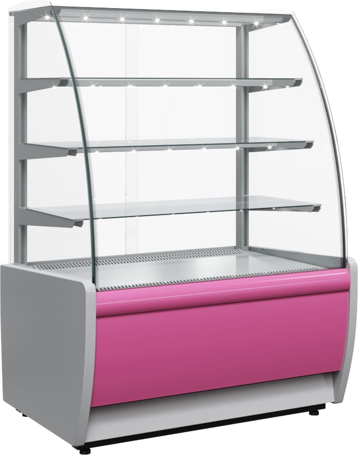 Нейтральная витрина CARBOMA FLANDRIA LIGHT K70 N 0,9‑1 